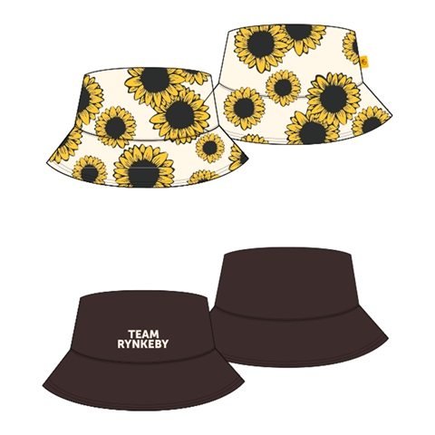 SUNFLOWER REVERSIBLE BUCKET HAT